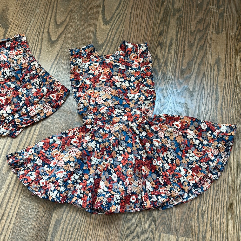 Fall floral Thorpe dress, 3